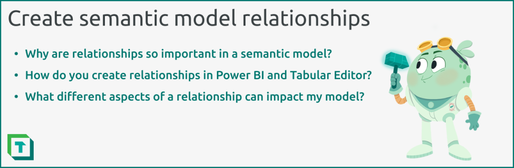 Create semantic model relationships with Tabular Editor